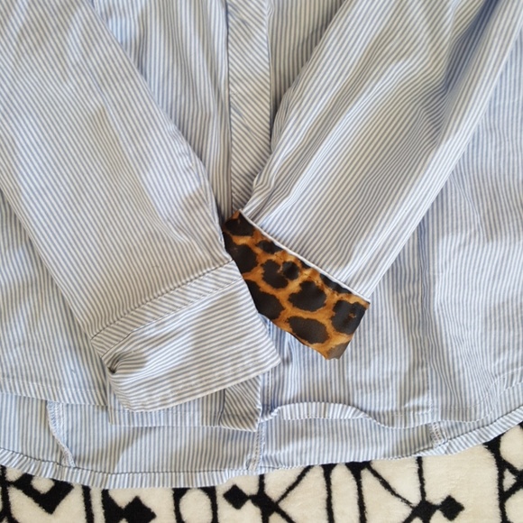 Express Stripped Button Down - Picture 2 of 6